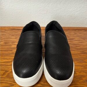 Black Slip-On Shoes
